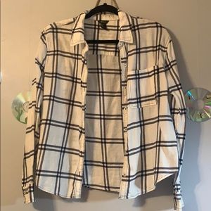 Forever 21 Cropped Flannel